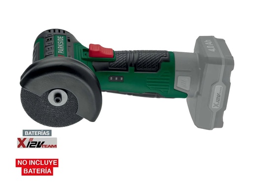 [AMOL12V] Amoladóra Angular a Batería 12v Parkside