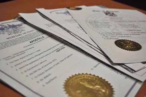 Apostilla Estados Unidos